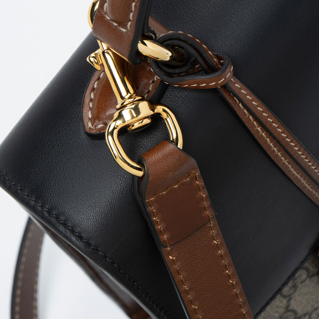 Gucci GG Supreme Padlock Medium Top Handle