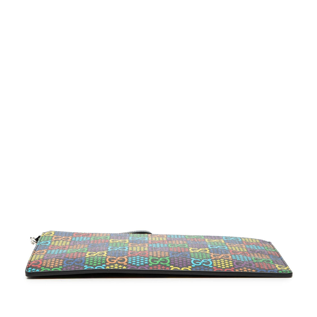 Gucci GG Supreme Psychedelic Zip Clutch