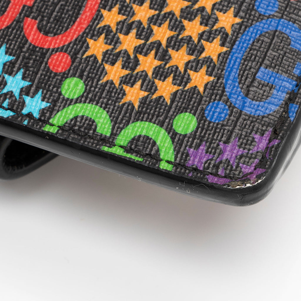 Gucci GG Supreme Psychedelic Zip Wristlet (SHF-dLxiT4)
