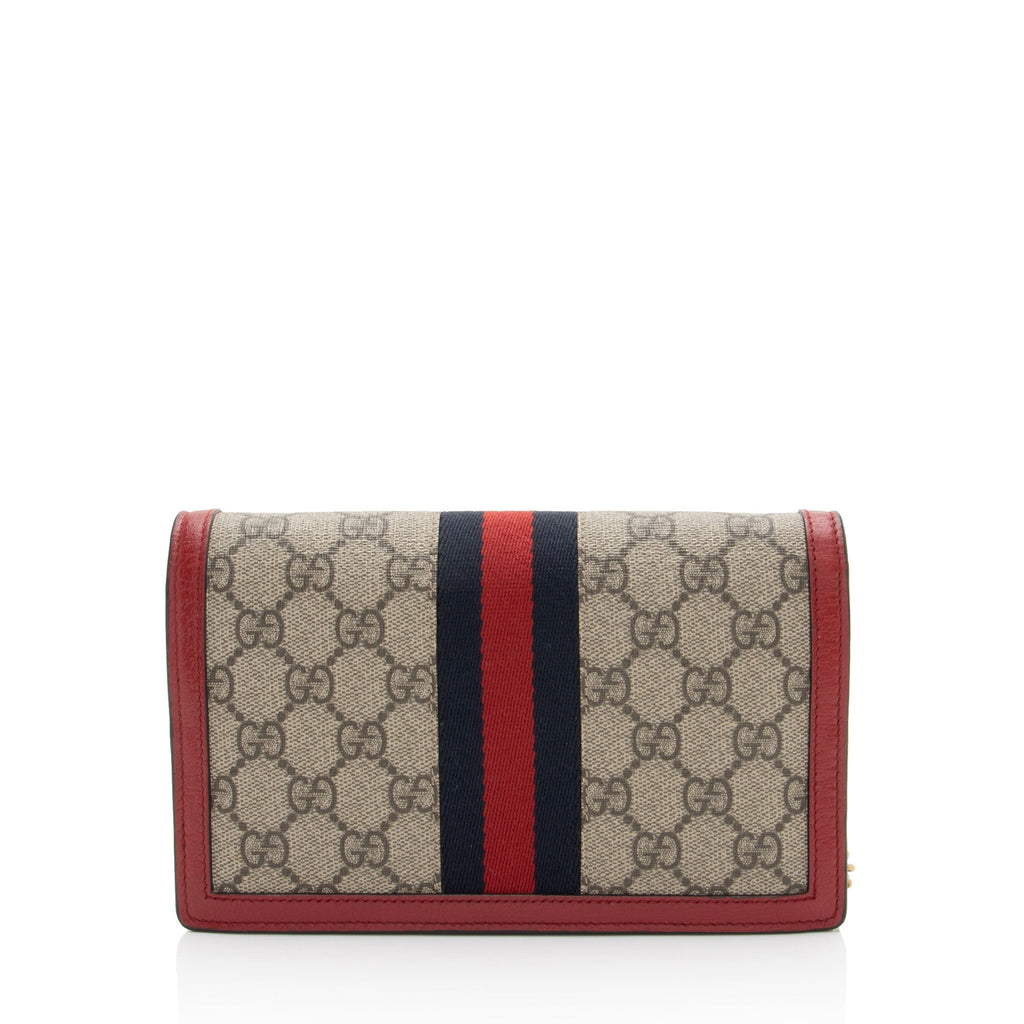Gucci GG Supreme Queen Margaret Wallet on Chain