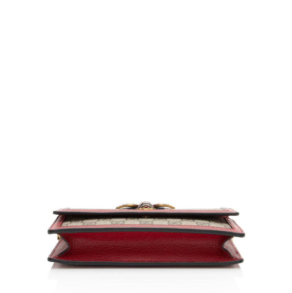 Gucci GG Supreme Queen Margaret Wallet on Chain