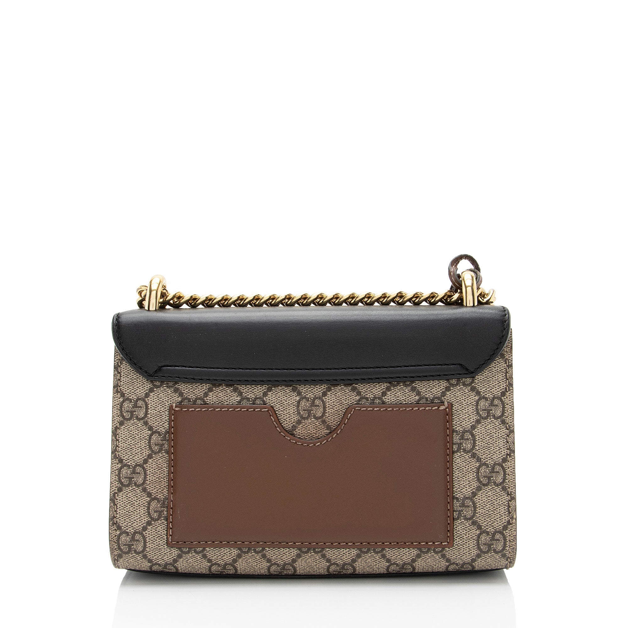 Gucci GG Supreme Small Padlock Shoulder Bag