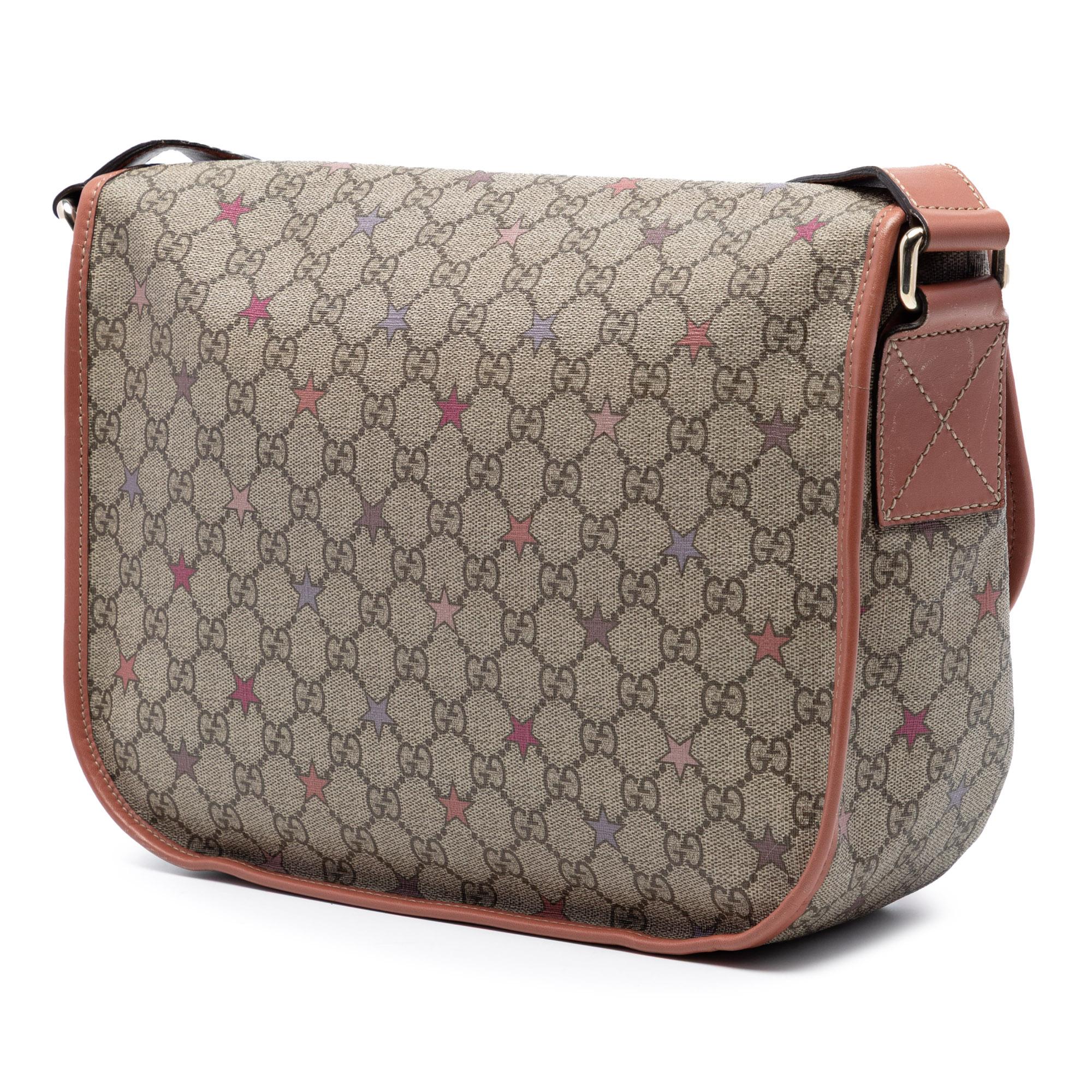 Gucci GG Supreme Stars Crossbody
