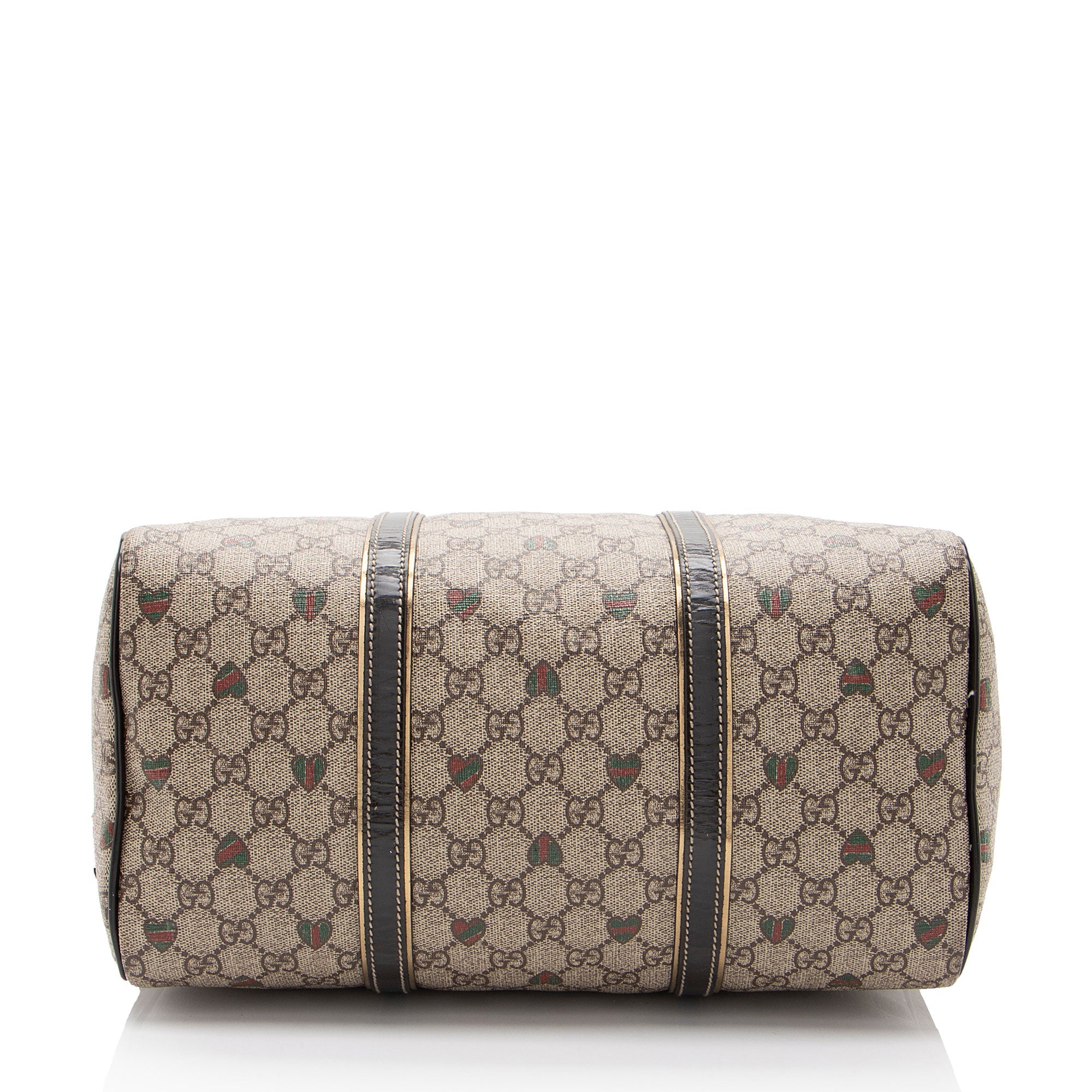 Gucci GG Supreme Tattoo Hearts Joy Boston Bag