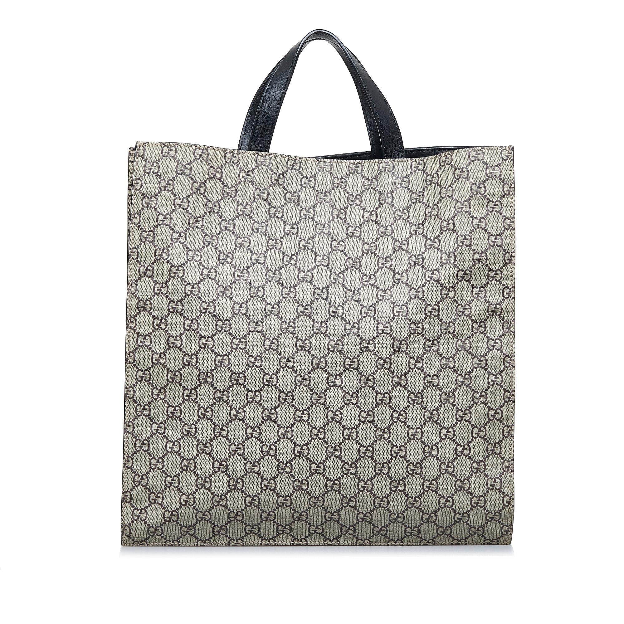 Gucci GG Supreme Web Animalier Satchel (SHG-aiiY9A)