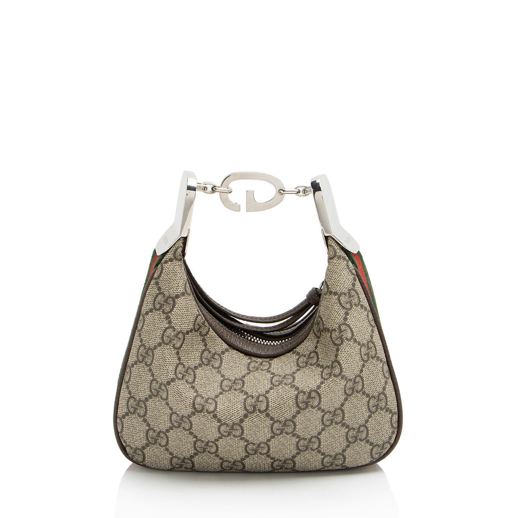 Gucci GG Supreme Web Attache Mini Bag