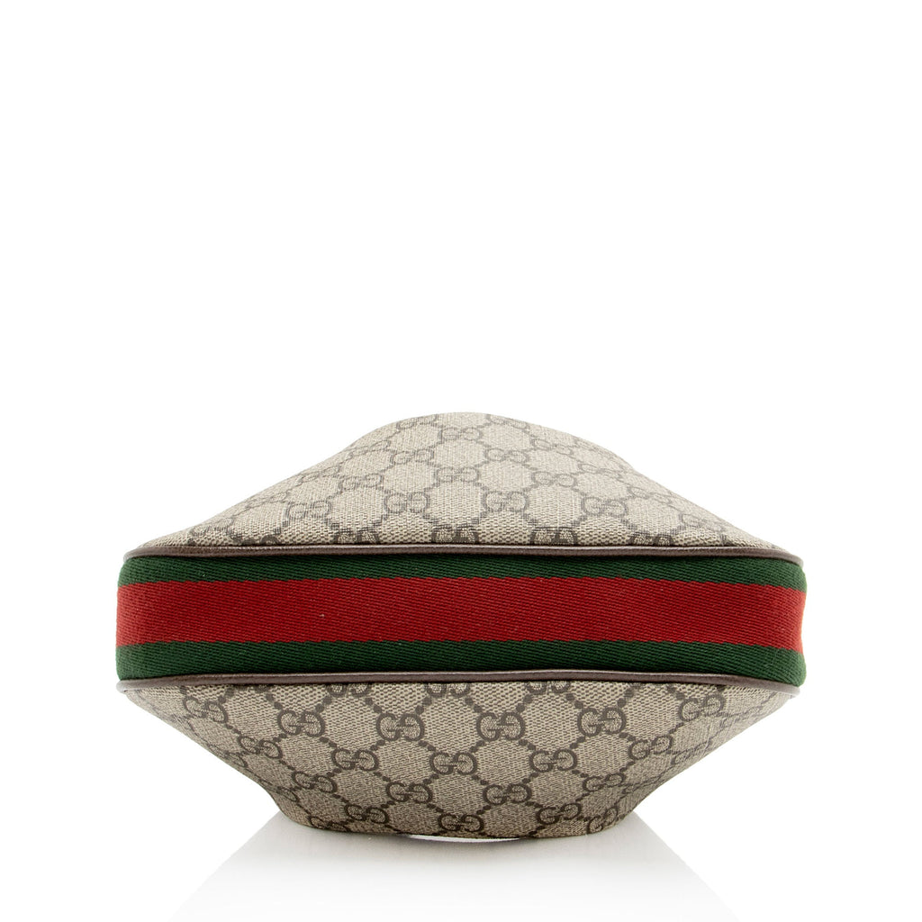 Gucci GG Supreme Web Attache Small Shoulder Bag