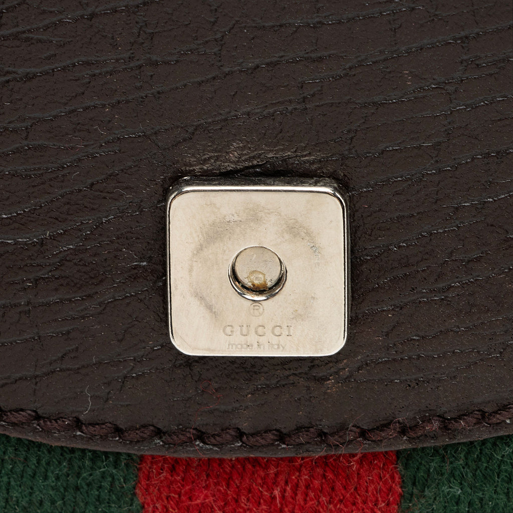 Gucci GG Supreme Web Belt Bag (SHF-Bdkuvr)