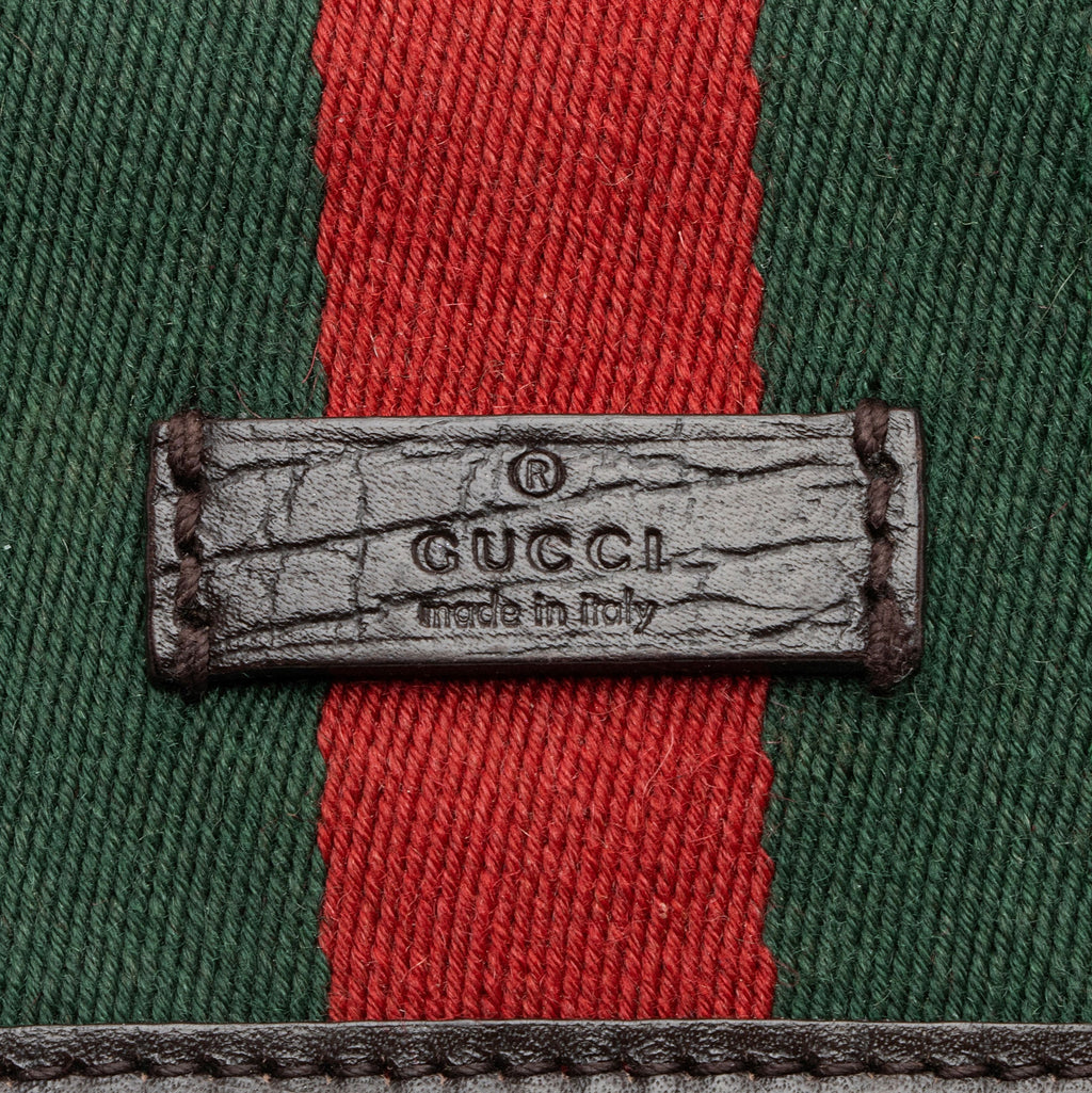 Gucci GG Supreme Web Belt Bag (SHF-Bdkuvr)