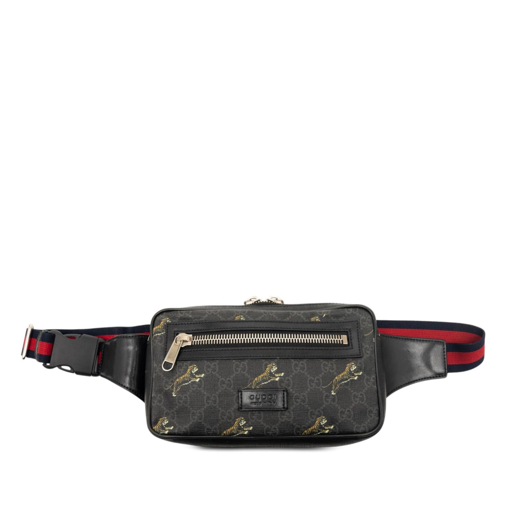 Gucci GG Supreme Web Belt Bag
