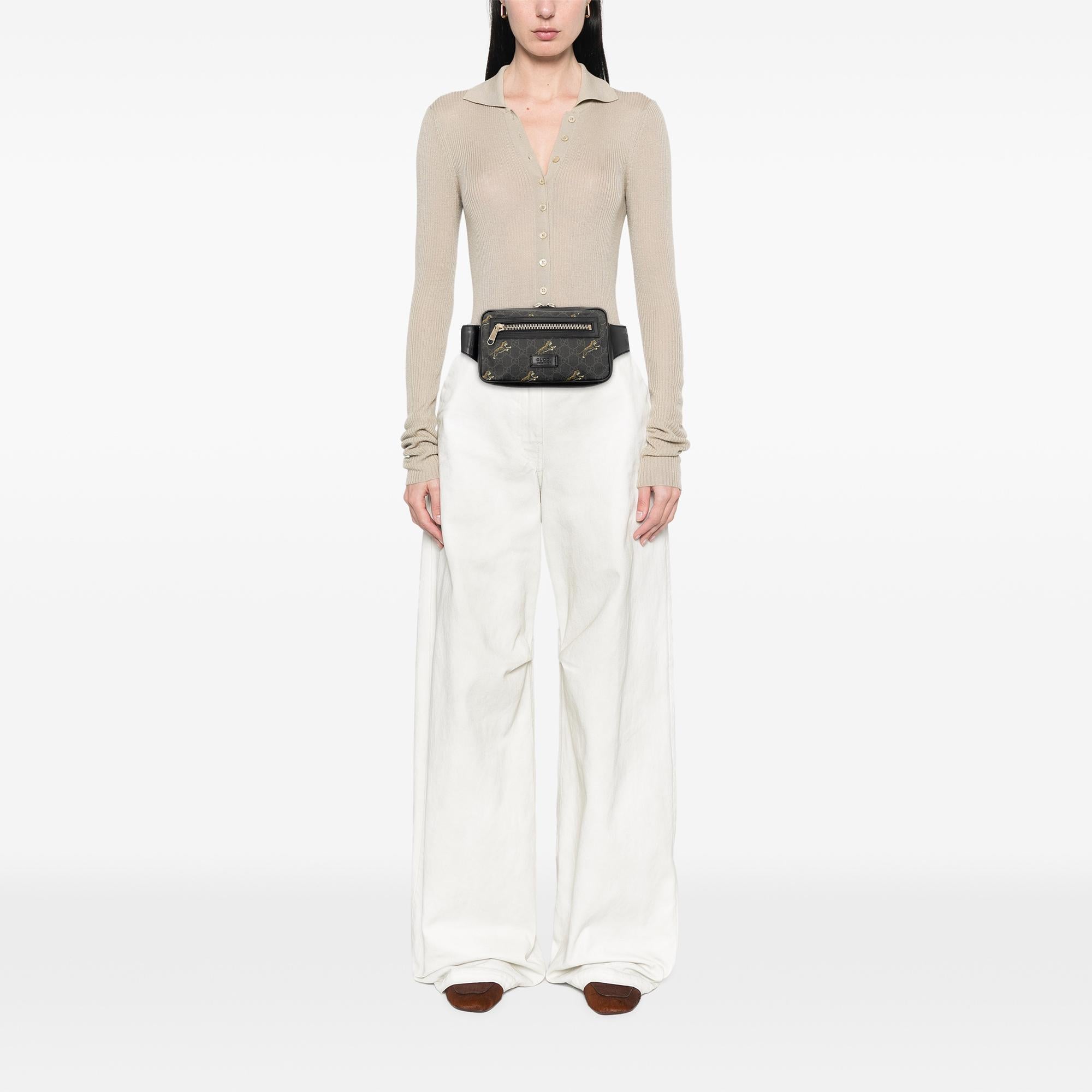 Gucci GG Supreme Web Belt Bag