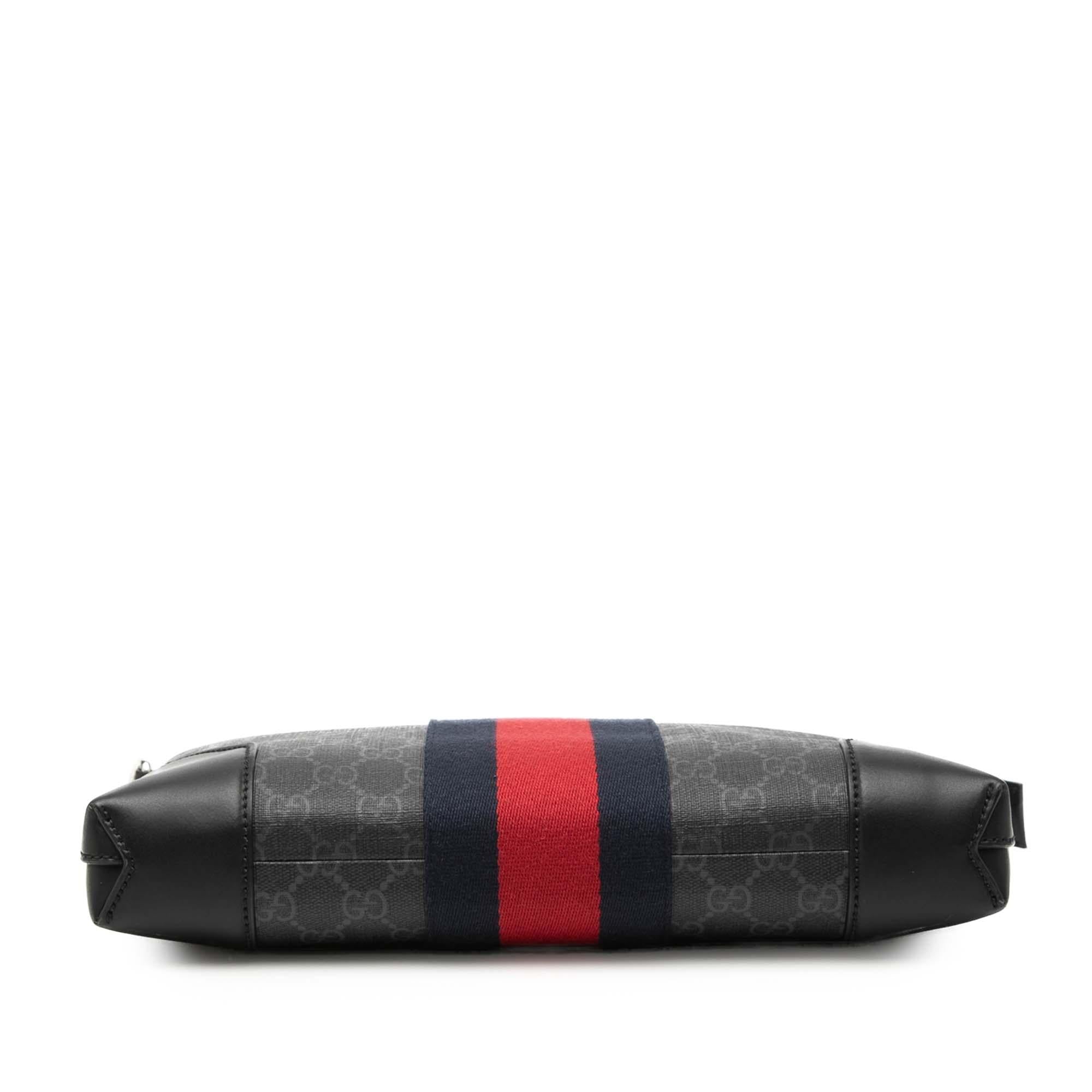 Gucci GG Supreme Web Clutch