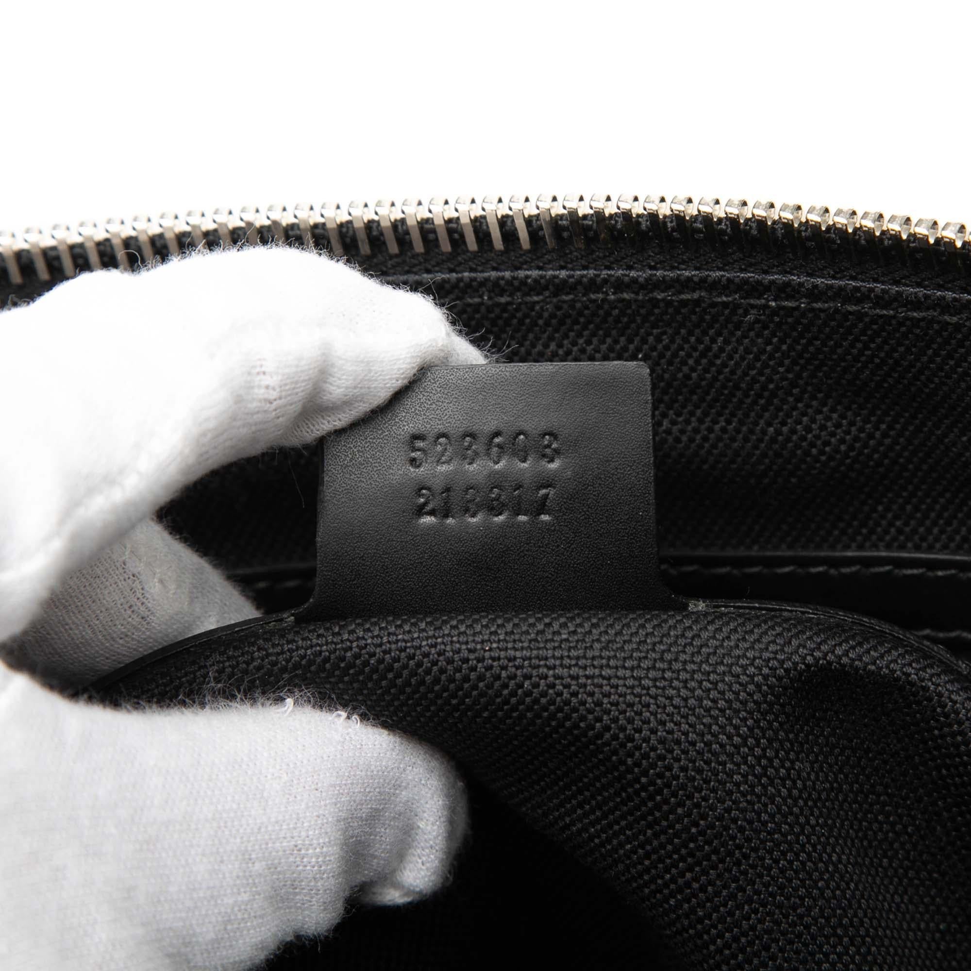Gucci GG Supreme Web Clutch