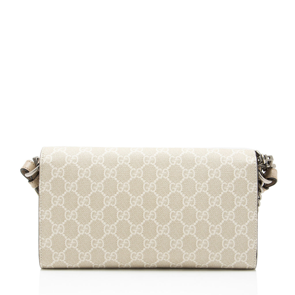 Gucci GG Supreme Web Dionysus E/W Small Flap Bag