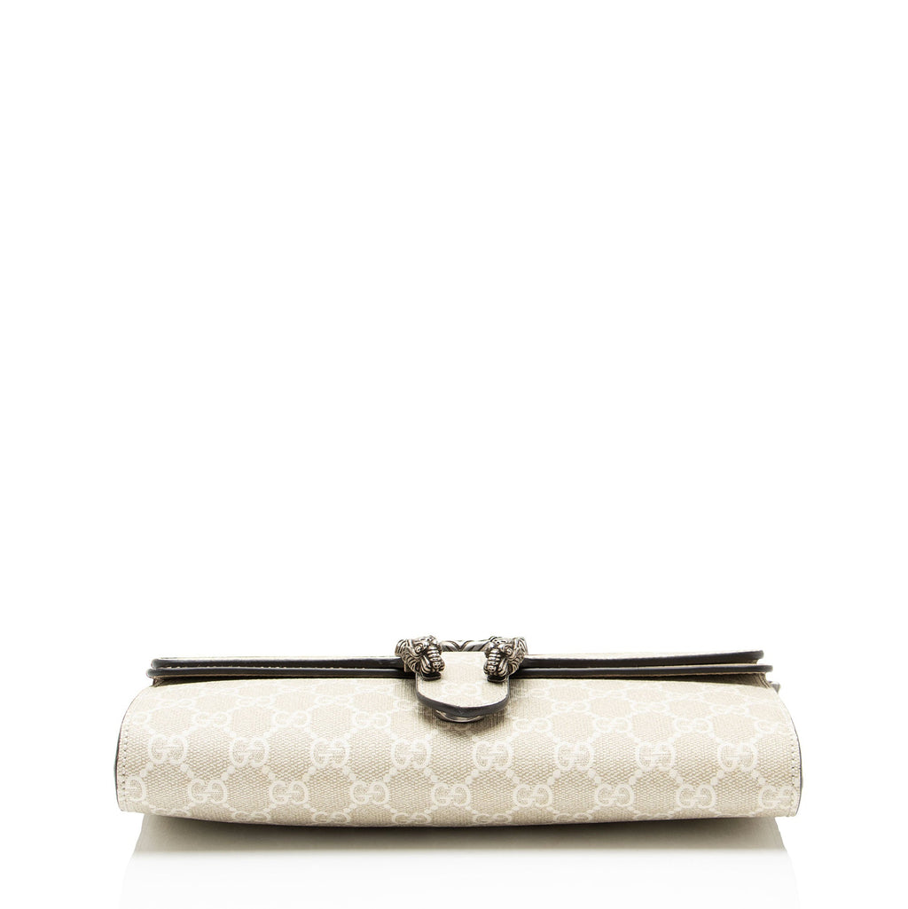 Gucci GG Supreme Web Dionysus E/W Small Flap Bag