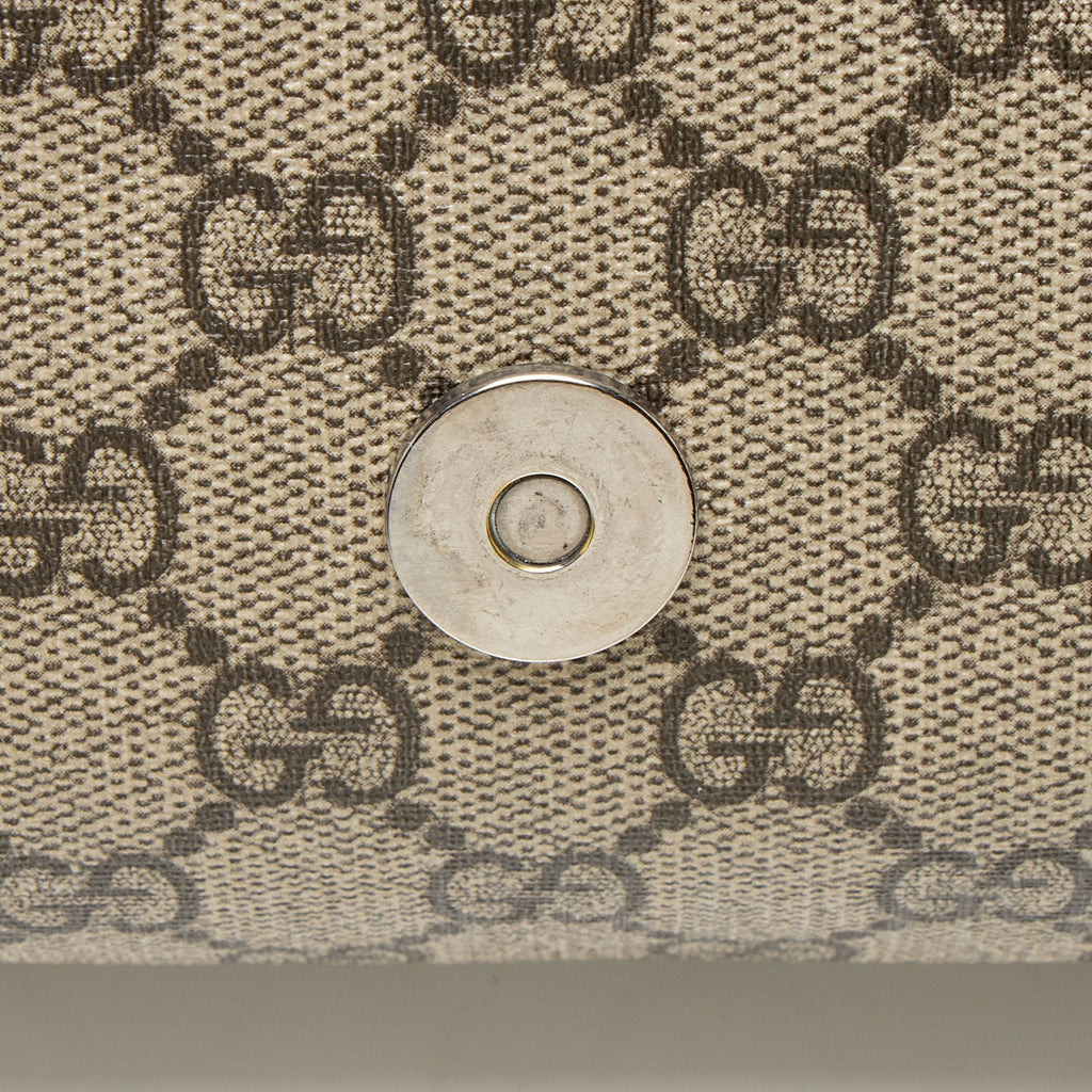 Gucci GG Supreme Web Flap Messenger
