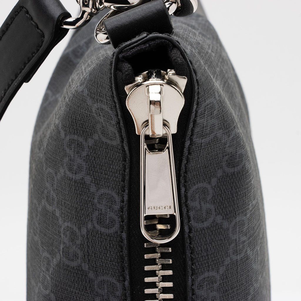 Gucci GG Supreme Web Flat Square Messenger Bag (SHF-3vvT7M)