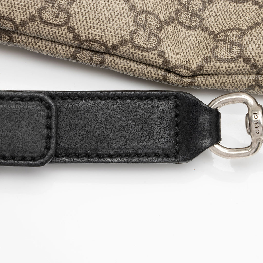 Gucci GG Supreme Web Flat Square Messenger (SHF-GbtPJA)