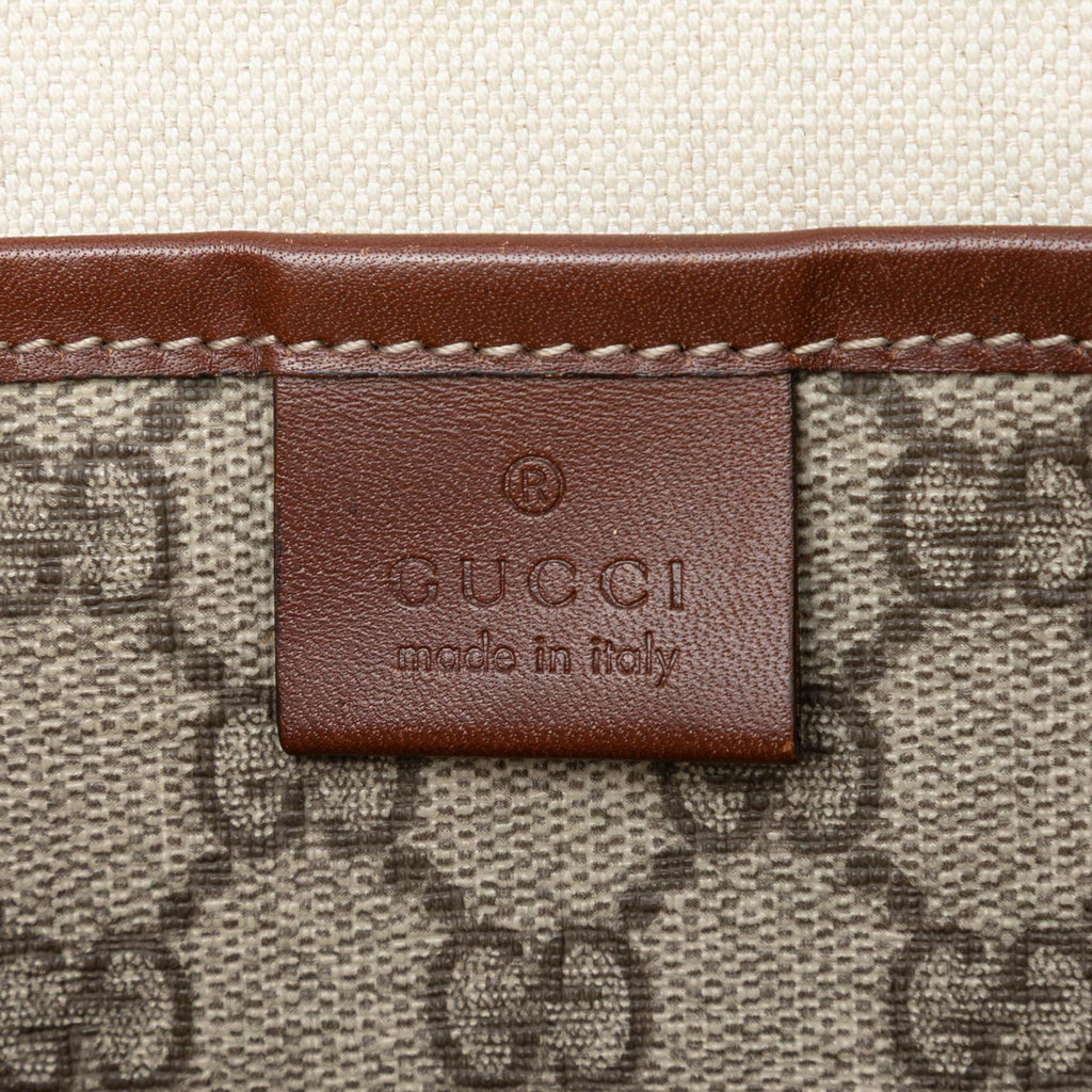 Gucci GG Supreme Web Messenger Bag