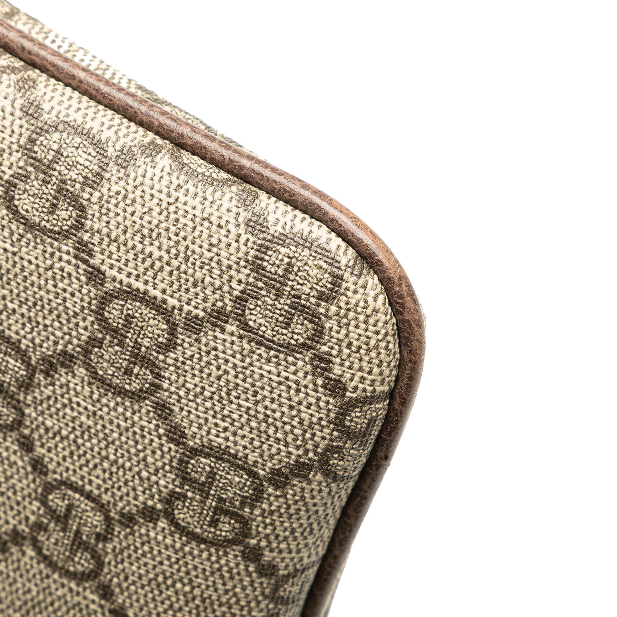 Gucci GG Supreme Web Ophidia Clutch