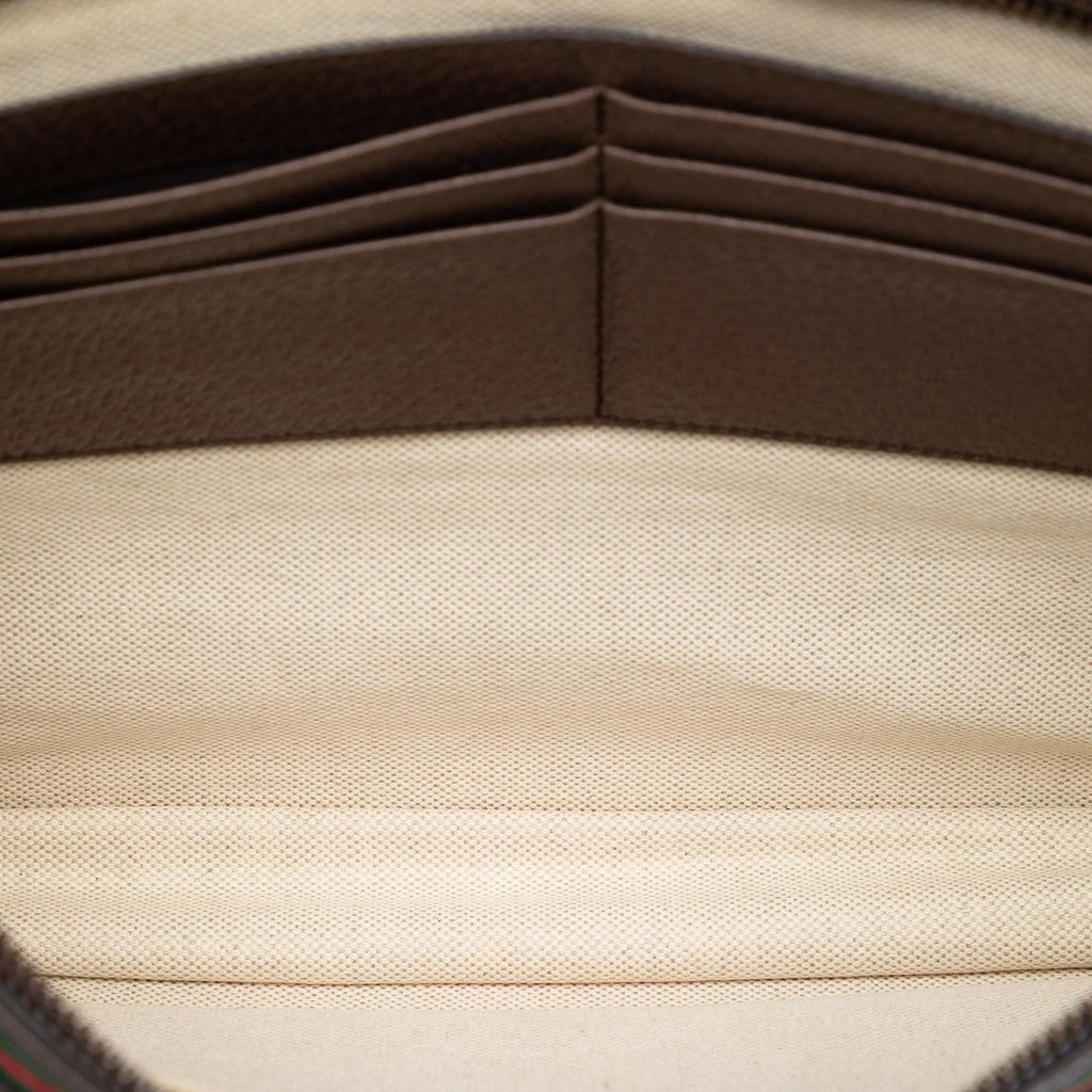 Gucci GG Supreme Web Ophidia Clutch