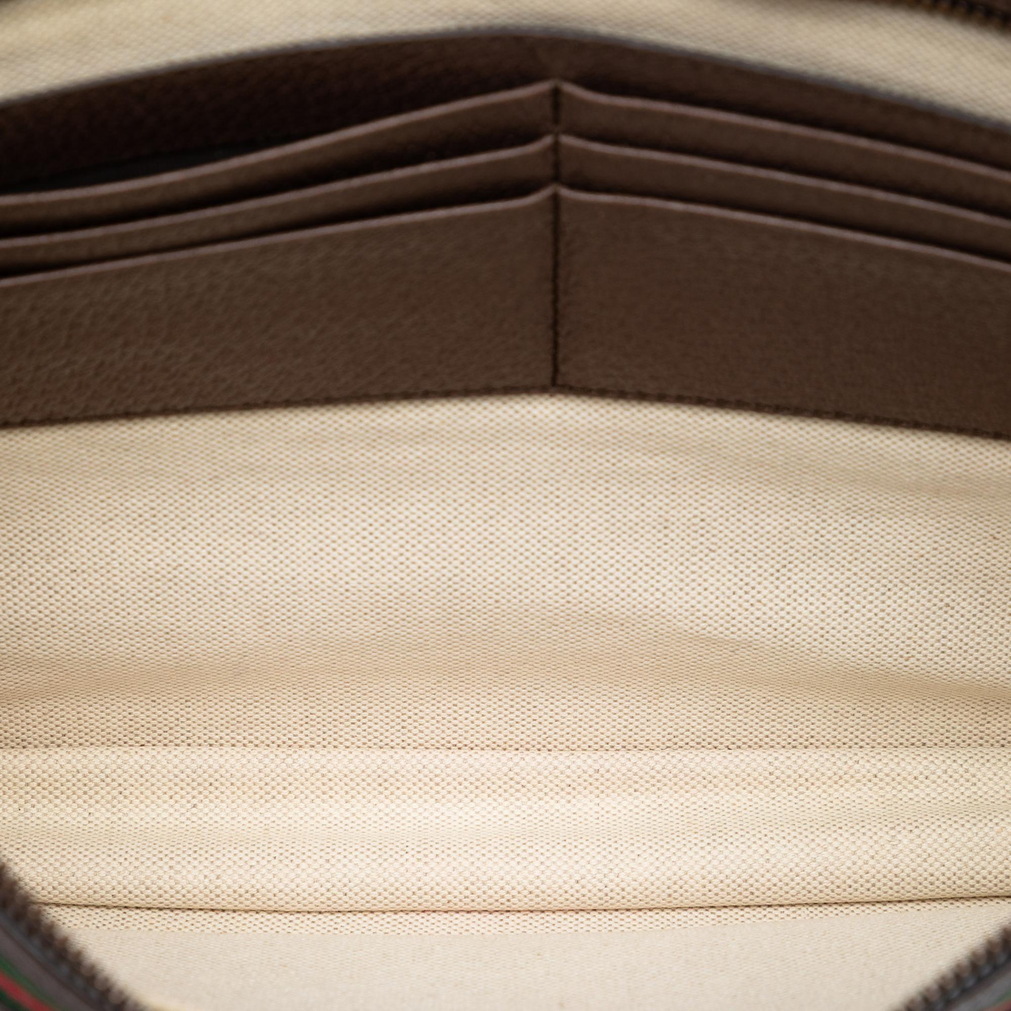 Gucci GG Supreme Web Ophidia Clutch