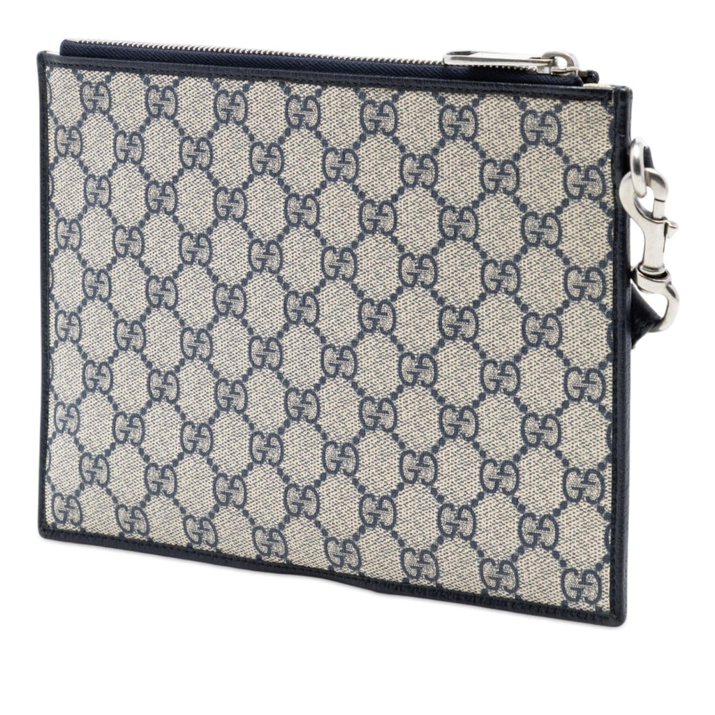 Gucci GG Supreme Web Ophidia Clutch