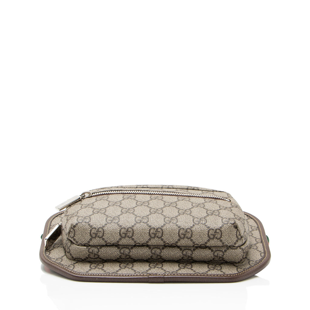 Gucci GG Supreme Web Ophidia Zip Small Belt Bag