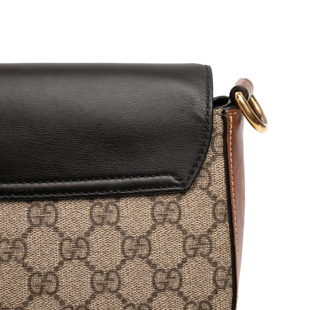 Gucci GG Supreme Web Padlock Crossbody