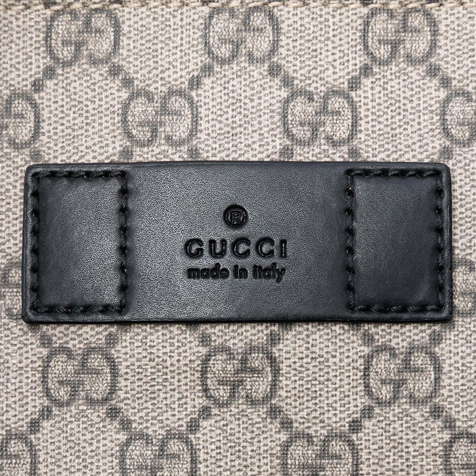 Gucci GG Supreme Web Vertical Satchel
