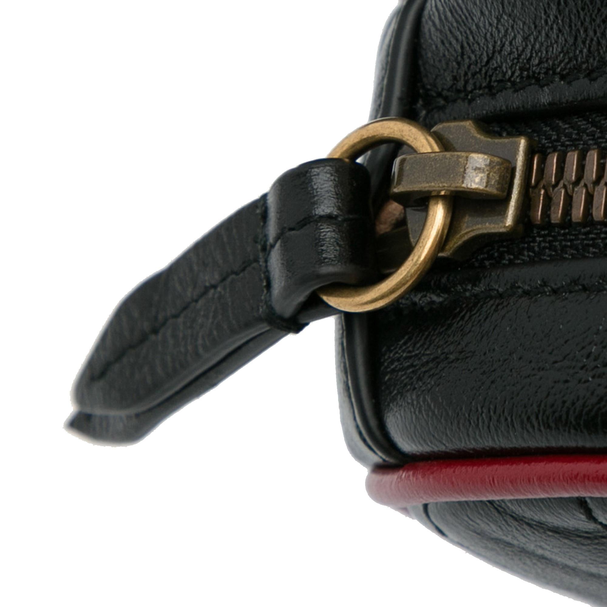 Gucci GG Torchon Marmont Matelasse Belt Bag (SHG-eW1Rqd)