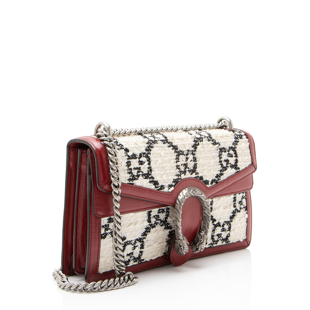 Gucci GG Tweed Dionysus Small Shoulder Bag