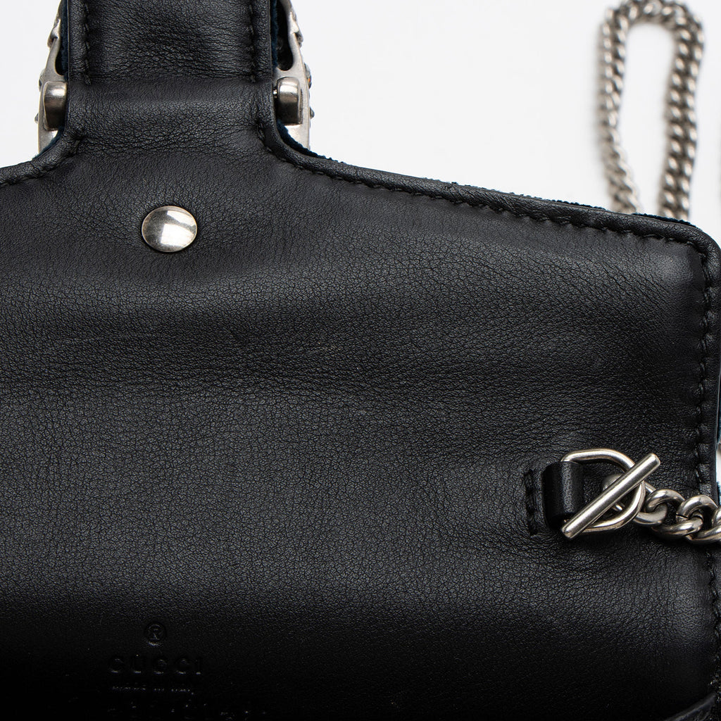 Gucci GG Velvet Dionysus Super Mini Bag (SHF-zrKSbu)