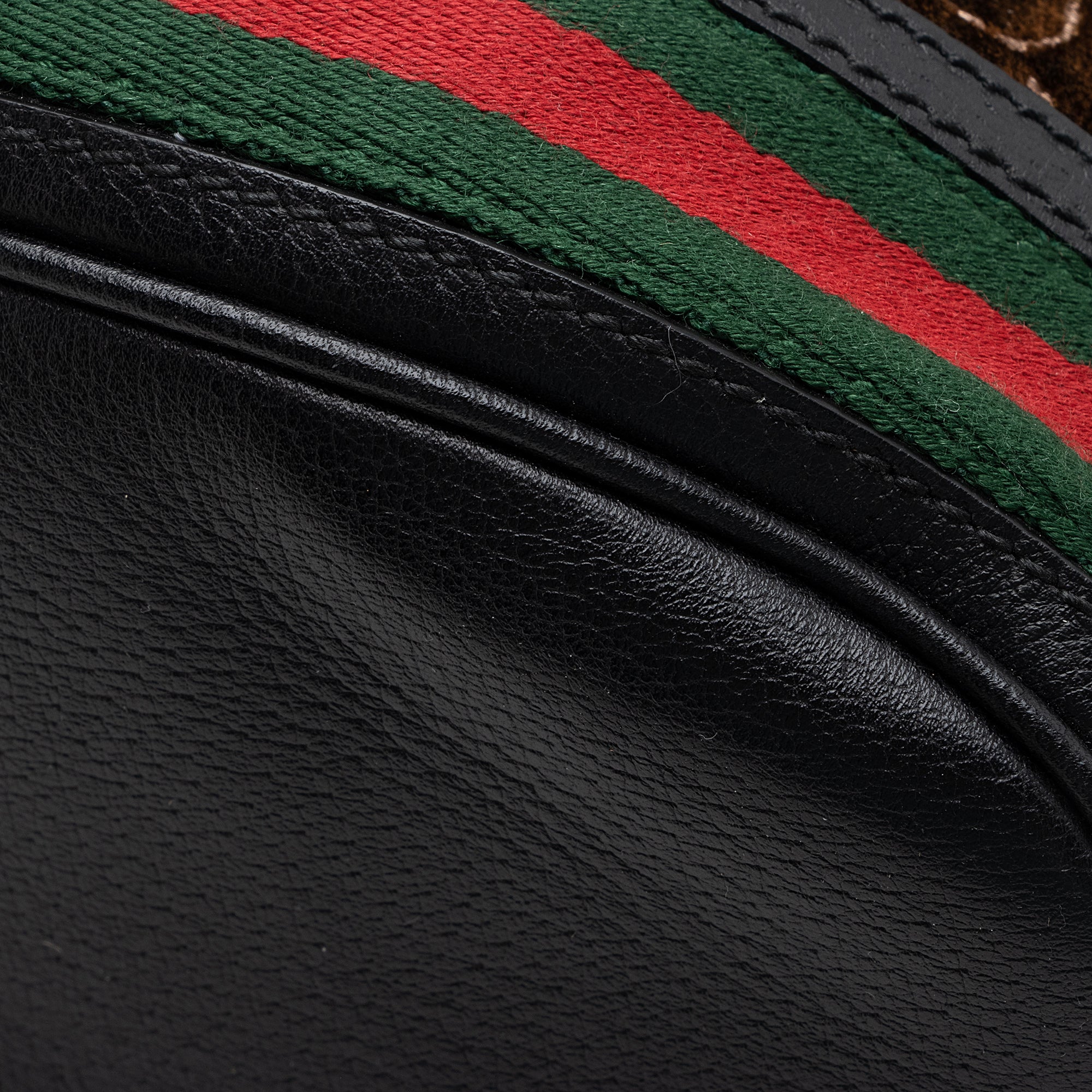 Gucci GG Velvet Web Bucket Bag (SHF-22988)