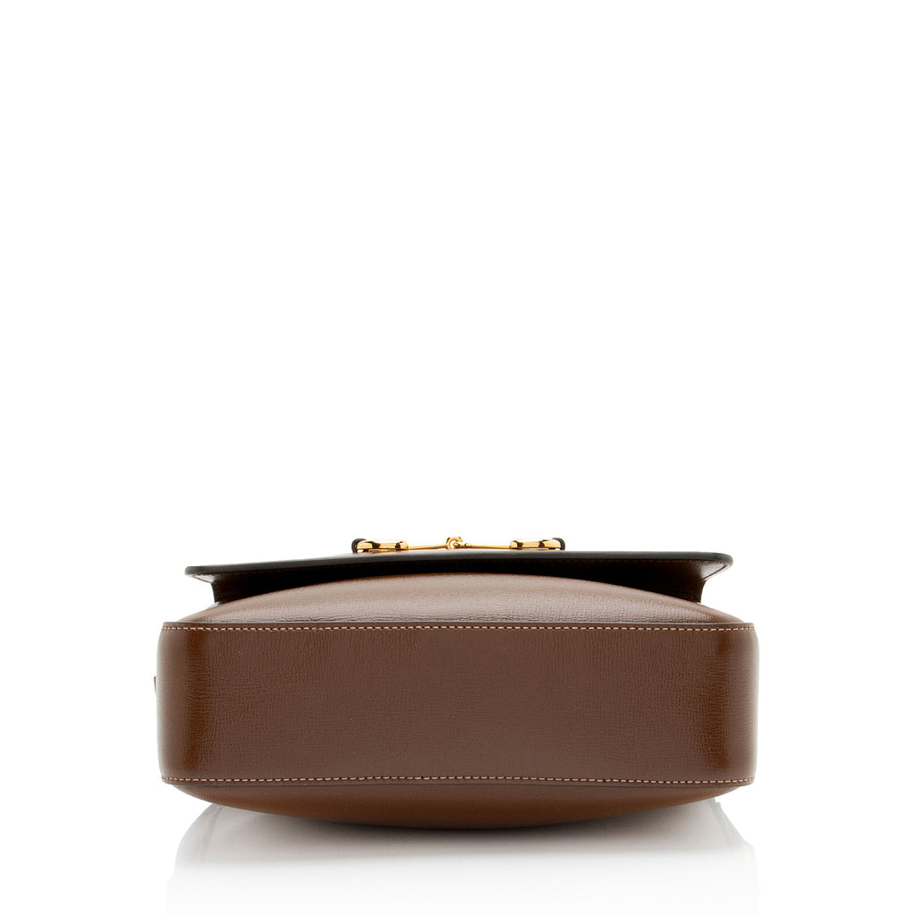 Gucci Glazed Calfskin Horsebit 1955 Small Shoulder Bag