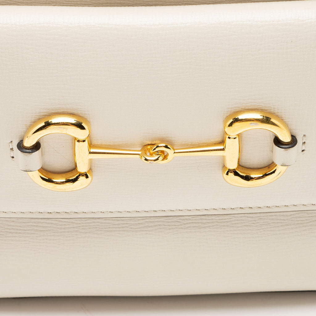 Gucci Glazed Calfskin Horsebit 1955 Small Shoulder Bag