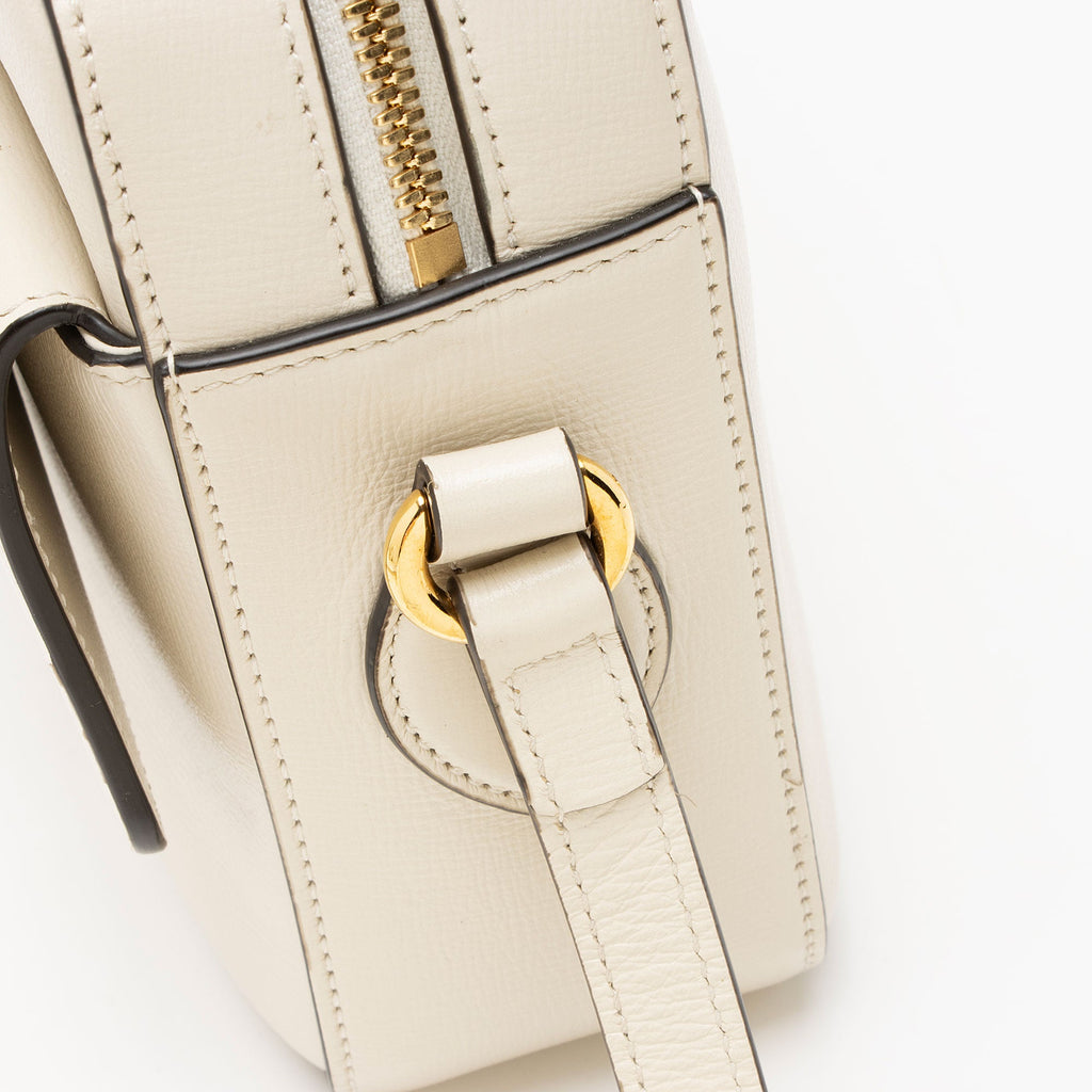 Gucci Glazed Calfskin Horsebit 1955 Small Shoulder Bag