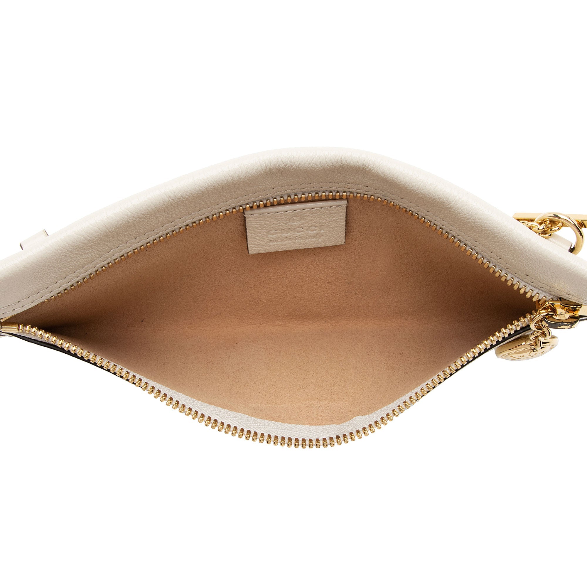 Gucci Glazed Leather Pochette (SHF-NSaoKp)