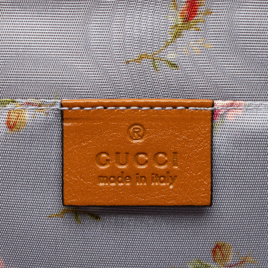Gucci Glazed Wicker Cestino Linea Small Shoulder Bag