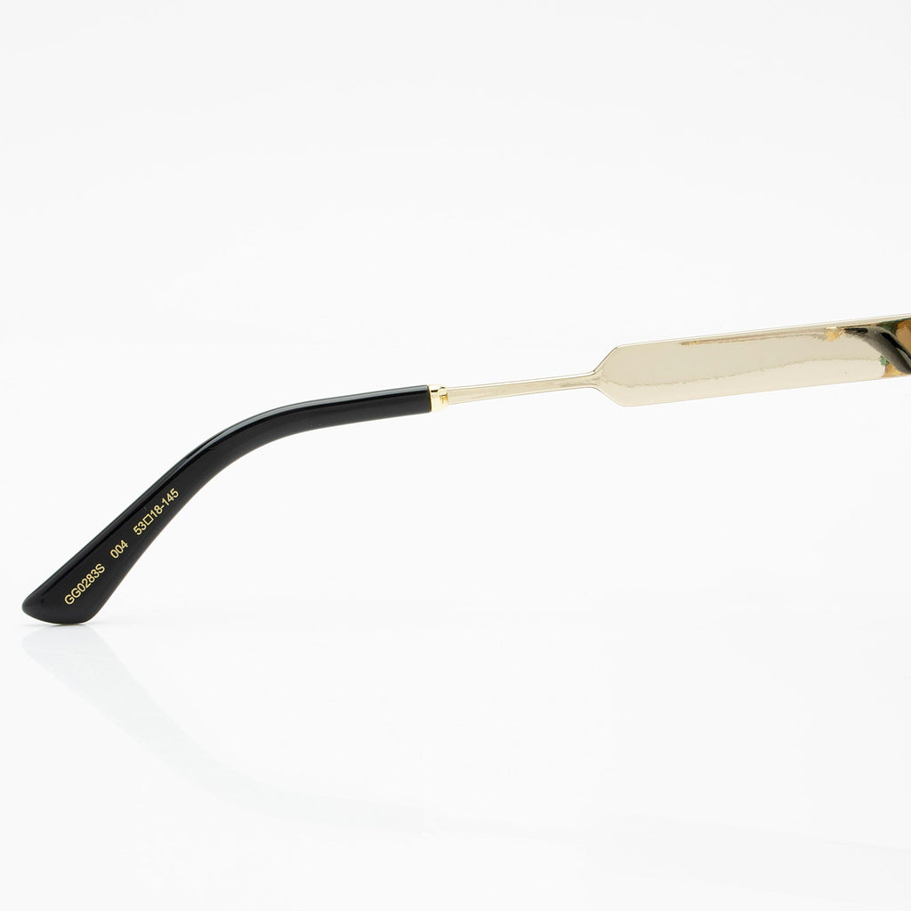 Gucci Glitter Web Sylvie Interlocking G Cat Eye Sunglasses