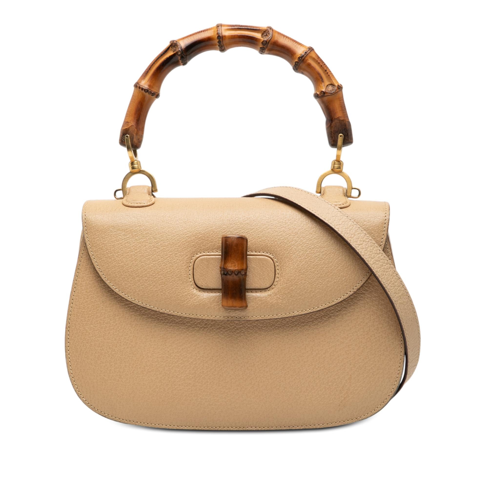 Gucci Grained Calfskin Bamboo Night