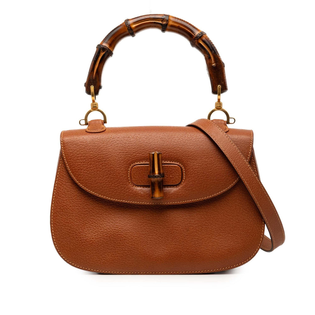 Gucci Grained Calfskin Bamboo Night