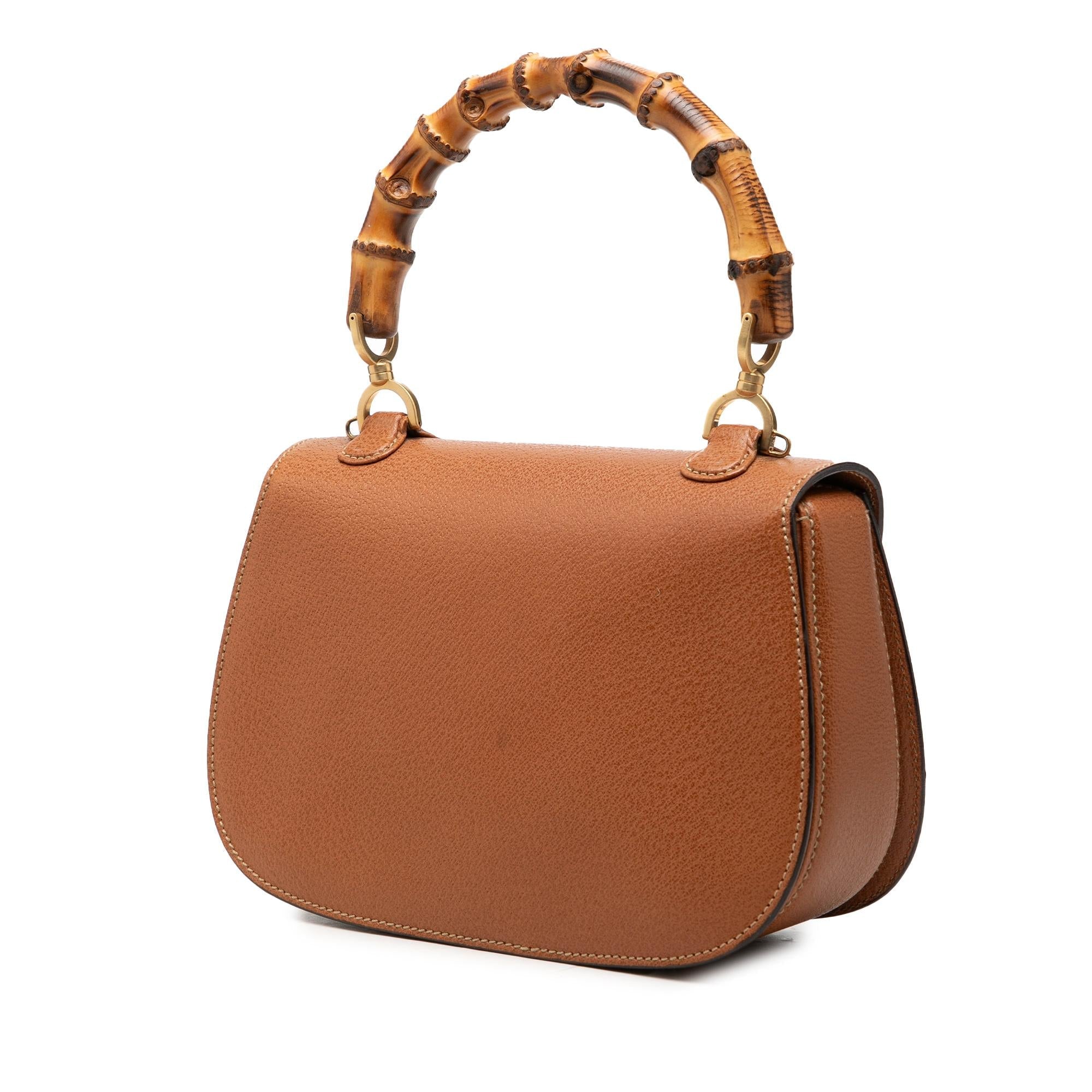 Gucci Grained Calfskin Bamboo Night