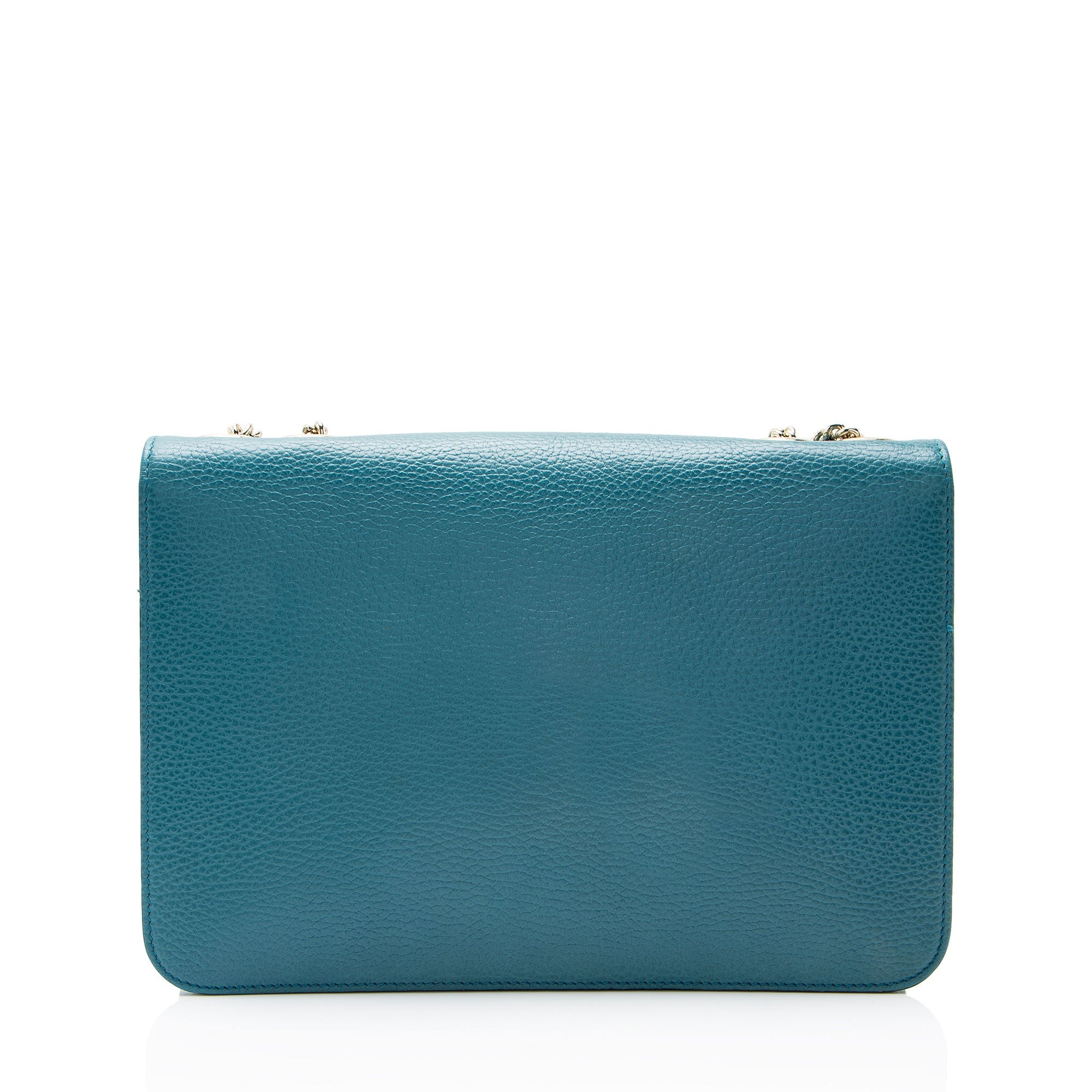 Gucci Grained Calfskin Interlocking G Medium Shoulder Bag