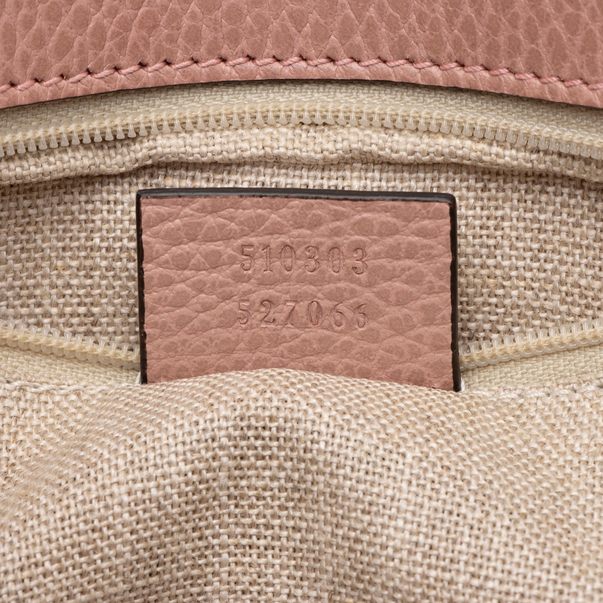 Gucci Grained Calfskin Interlocking G Medium Shoulder Bag