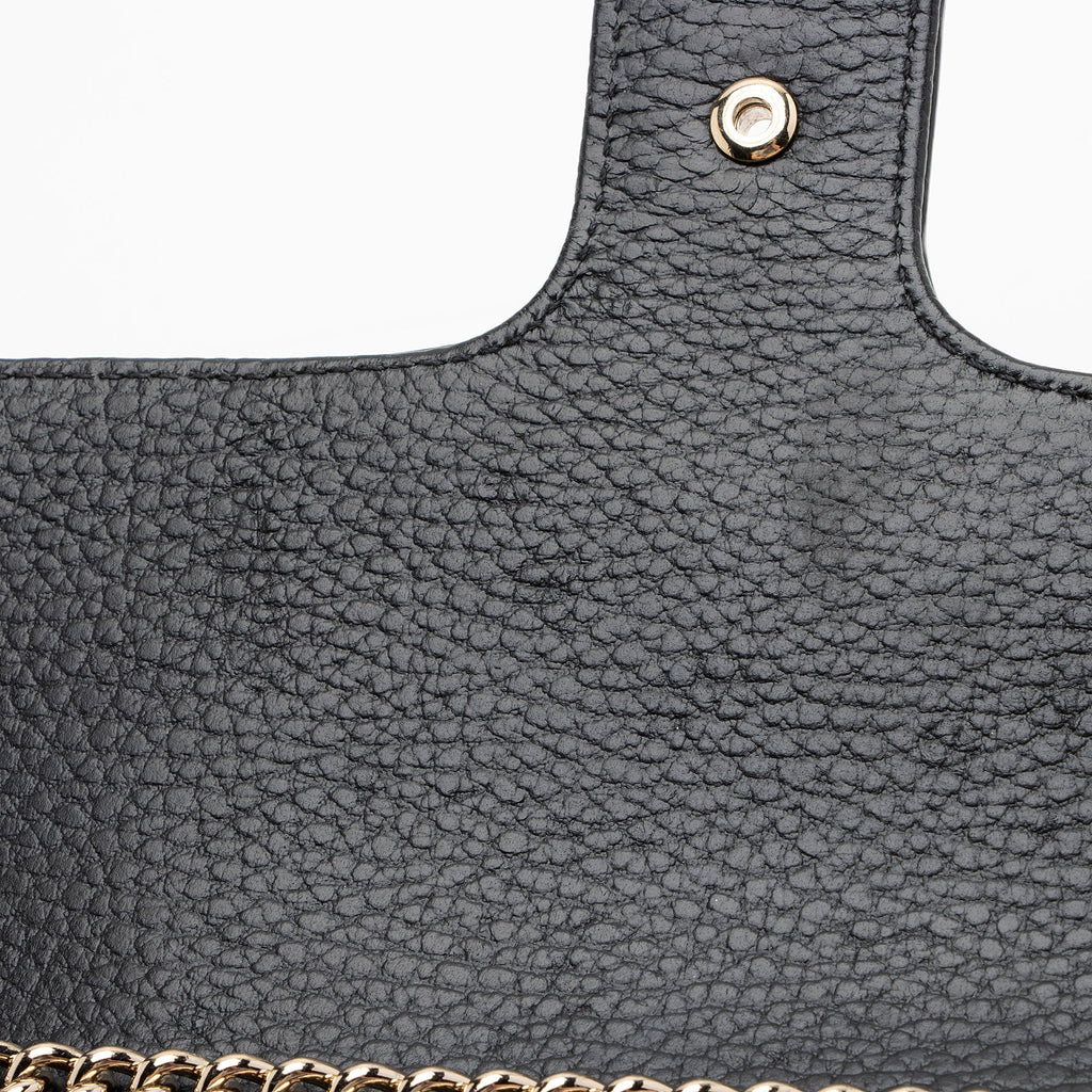 Gucci Grained Calfskin Interlocking G Small Shoulder Bag
