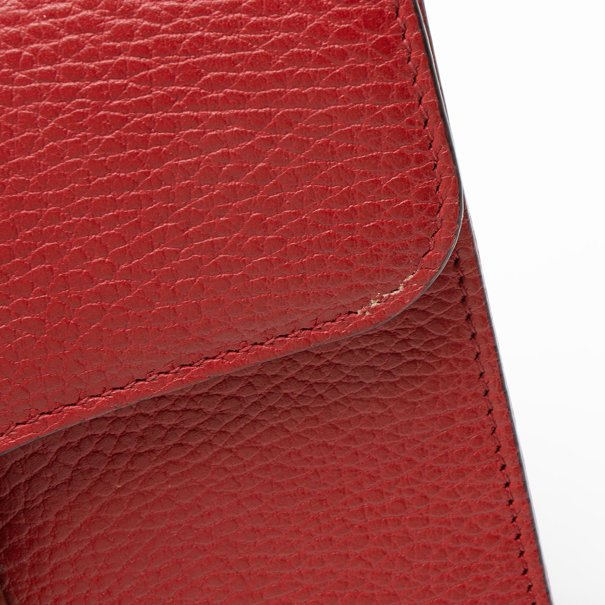 Gucci Grained Calfskin Interlocking G Small Shoulder Bag