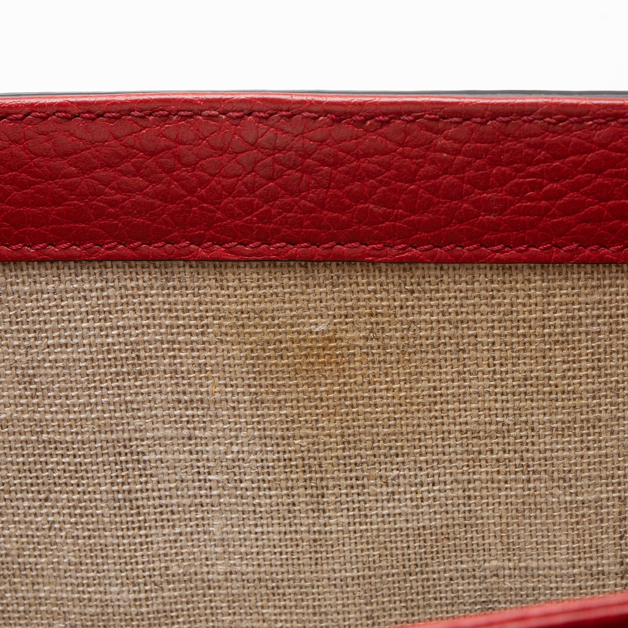 Gucci Grained Calfskin Interlocking G Small Shoulder Bag