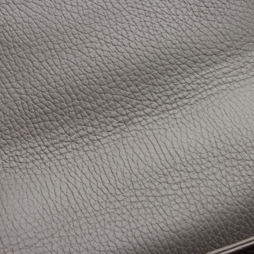 Gucci Leather Interlocking G Small Top Handle