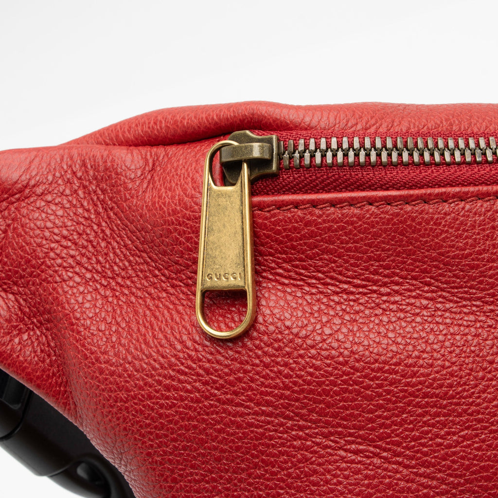 Gucci Leather Logo Large Belt Bag (SHF-zCvF0J)